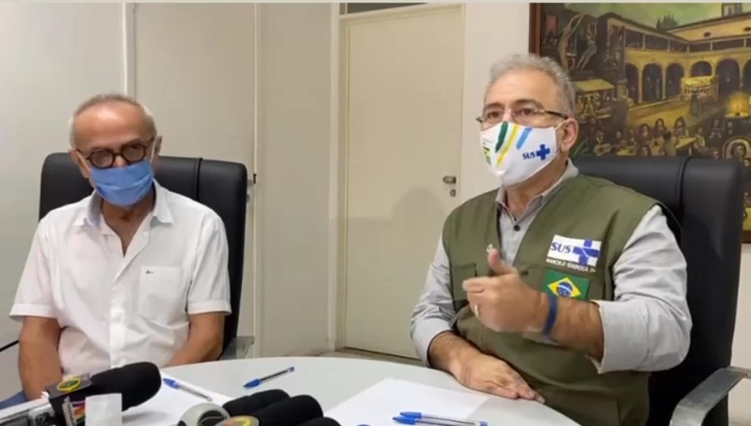 Na Paraíba, Marcelo Queiroga diz que preocupação com Covaxin é "praticamente zero"