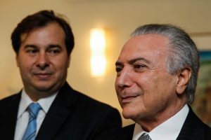Temer e Rodrigo Maia discutem reforma da Previdência durante reunião