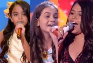Paraibanas se classificam para a semifinal do The Voice Kids
