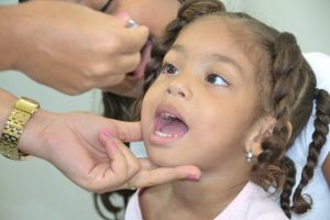 Paraíba tem melhor cobertura da campanha de vacinação contra poliomielite do Nordeste