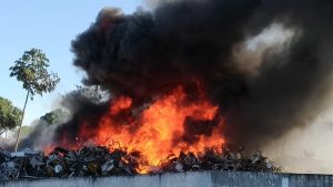 Incêndio em depósito da Secretaria de Educação foi acidental, diz laudo