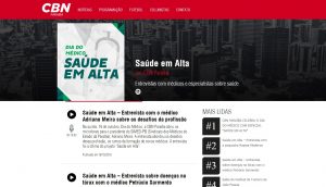 CBN Paraíba lança site com podcasts de entrevistas