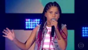 Paraibana vence batalha e avança no ‘The Voice Kids’ 2019