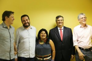 Ricardo, Haddad, Boulos, Dino e Sônia se reúnem para discutir oposição a Bolsonaro