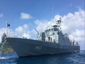 Navio da Marinha fica aberto à visitação no Porto de Cabedelo