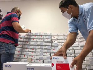 Governo distribui mais 45,2 mil testes rápidos de Covid-19 para municípios paraibanos