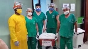 Duas doações múltiplas de órgãos são registradas em menos de 48 horas, na Paraíba