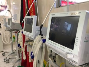 Hospital Edson Ramalho ganha 15 novos respiradores