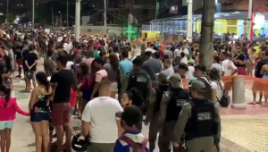 Vídeo registra aglomeração e pessoas sem máscaras, na orla de João Pessoa