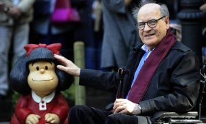 Quino, cartunista argentino ‘pai’ de Mafalda, morre aos 88 anos