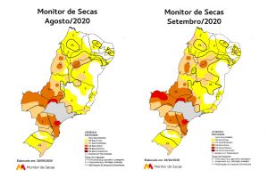 Áreas com secas na Paraíba atinge 61,07% do território, aponta Monitor