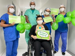 HU de João Pessoa dá alta a última paciente de Manaus internada na unidade