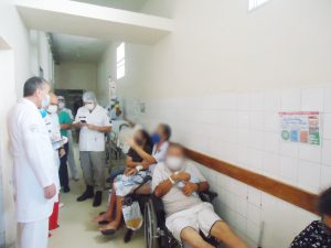 Fiscalização do CRM-PB constata superlotação no Hospital Edson Ramalho, em JP