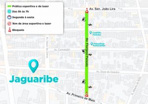 Avenida de Jaguaribe terá trecho exclusivo para prática de exercícios físicos, em João Pessoa