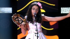Paraibana canta ‘O Canto da Ema’ e se classifica no The Voice Kids