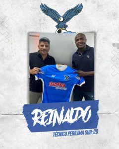 Perilima anuncia o ex-atacante Reinaldo como o novo treinador do time sub-20