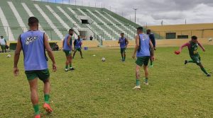 Elenco do Sousa volta aos treinos de olho na partida da pré-Copa do Nordeste, contra o ASA