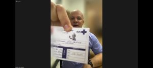 Cabo Gilberto toma vacina contra Covid-19 para tentar por fim à polêmica na ALPB