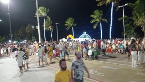 Sem show na praia, população comemora Réveillon 2022 em João Pessoa