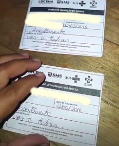 Caso de Lucena: técnica diz que recebeu ordem de vacinar ‘todas as pessoas’; veja documento