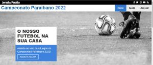 Confira como adquirir o pay-per-view do Campeonato Paraibano 2022 no Jornal da Paraíba