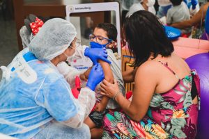 Campina Grande segue com vacinação contra Covid-19 para crianças nesta segunda-feira (31)