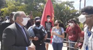 Reitor da UFPB lamenta que aluno ‘tenha passado no curso de direito’ durante protesto de estudantes