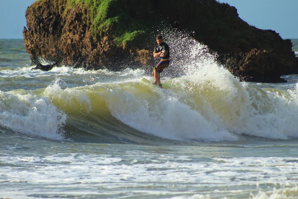Surfe na Praia Arapuca