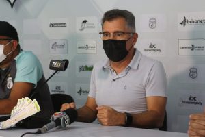 Em vídeo vazado, Bolinha dá ultimato a Suélio Lacerda no Treze: “Se não ganhar quinta, não é mais técnico do time”