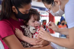 Vacinação em Campina Grande: crianças começam a receber segunda dose da CoronaVac
