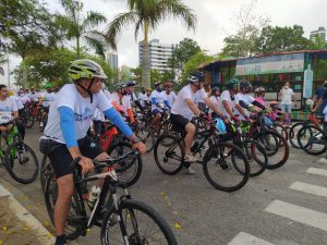 Ciclistas se reúnem neste sábado, em João Pessoa, em evento em prol de mulheres de baixa renda