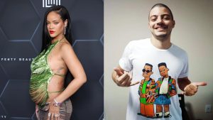Rihanna comenta arte de ilustrador paraibano, que brincou com visita da cantora à Paraíba