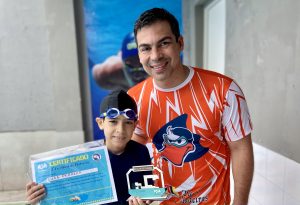 Kaio Márcio promove festival de natação em João Pessoa, buscando futuros talentos na modalidade