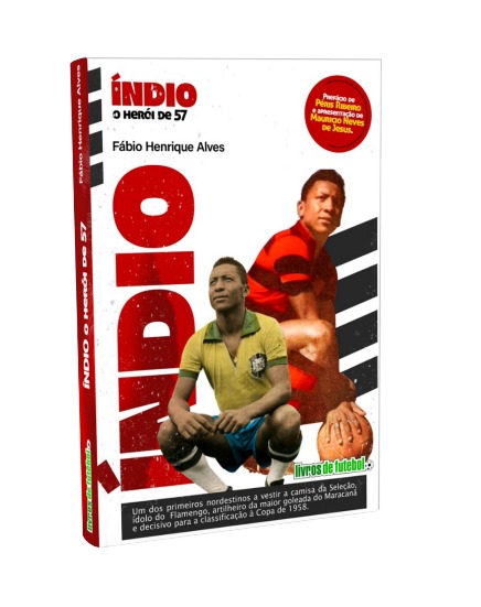 Livro "Índio, o herói de 57" foi lançado na Gávea — Foto: 