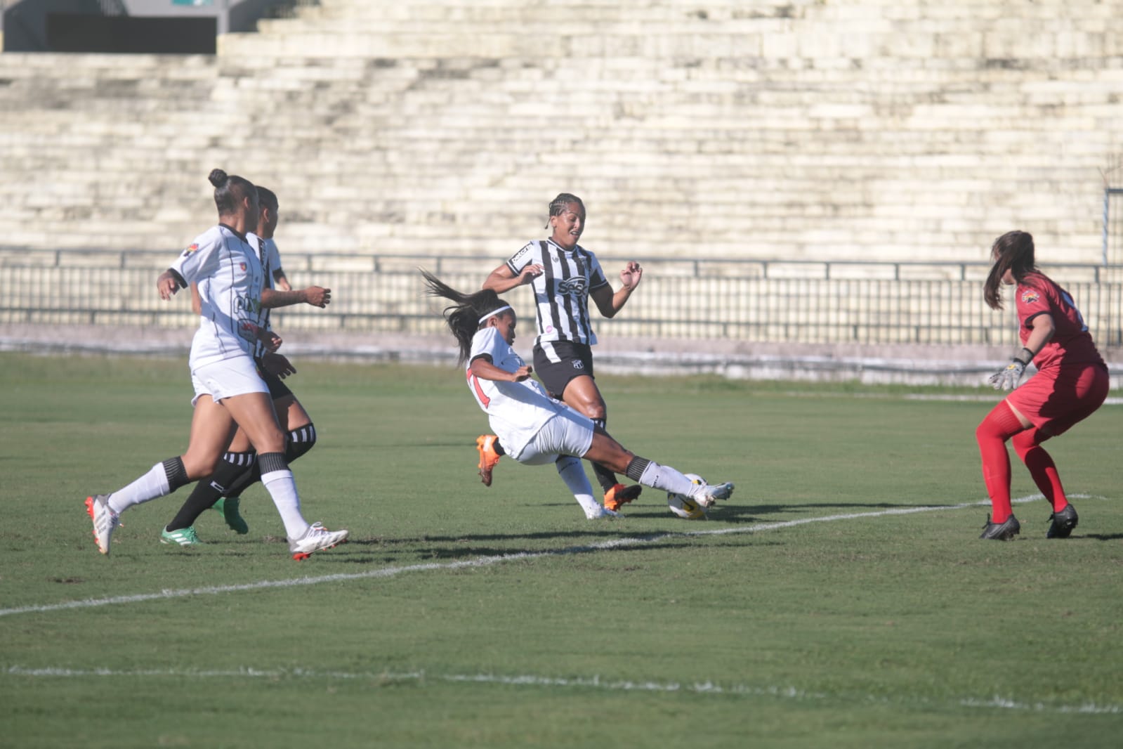 Botafogo-PB sofre em casa e perde por 5 a 0 para o Ceará no Brasileiro Feminino A2
