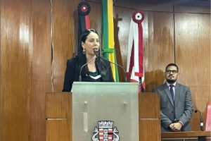 Rebeca Sodré assume como vereadora de João Pessoa após licença de Marmuthe