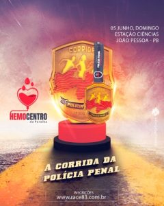 Corrida da Polícia Penal: confira os percursos da prova do próximo domingo, em João Pessoa