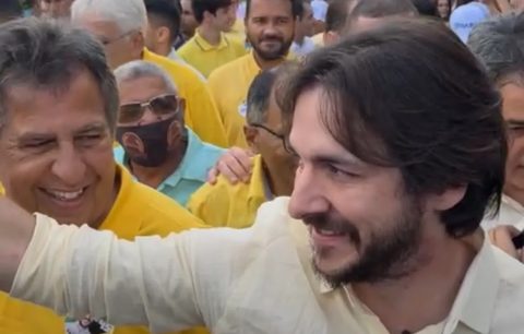 Pedro Cunha Lima registra candidatura ao governo da Paraíba com Pros na coligação
