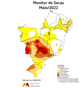 Paraíba tem chuvas acima da média e menor área seca desde agosto 2020