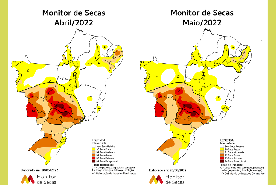 Paraíba tem chuvas acima da média e menor área seca desde agosto 2020
