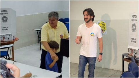 Candidatos ao governo da Paraíba votam neste domingo (30), em Campina Grande e João Pessoa