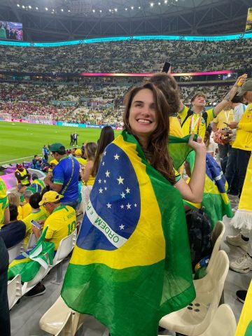 Presidente da FPF-PB assiste à estreia do Brasil na Copa do Mundo: “Sensação única”