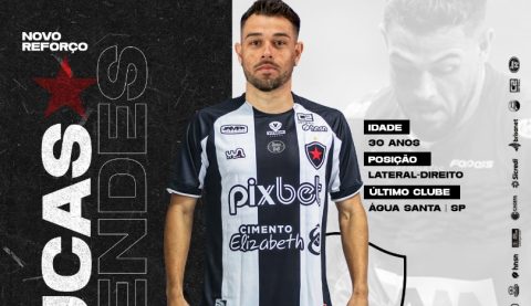 Botafogo-PB fecha com mais um lateral-direito para a temporada 2023