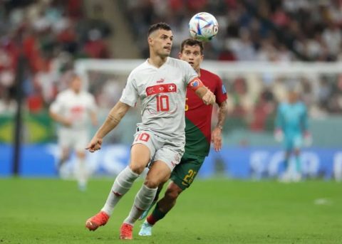 Copa do Mundo: Otávio volta ao time e faz bom jogo em show de Portugal sobre a Suíça