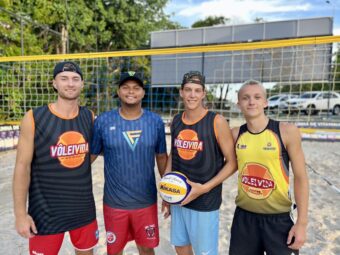 Suecos disputarão torneio de vôlei de praia em João Pessoa