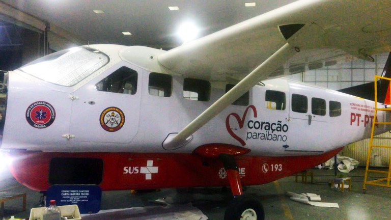 Governo da Paraíba compra um avião e 61 ambulâncias para transporte de pacientes