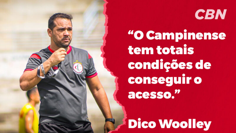 Dico Woolley revela motivação para aceitar convite do Campinense na Série D 2023