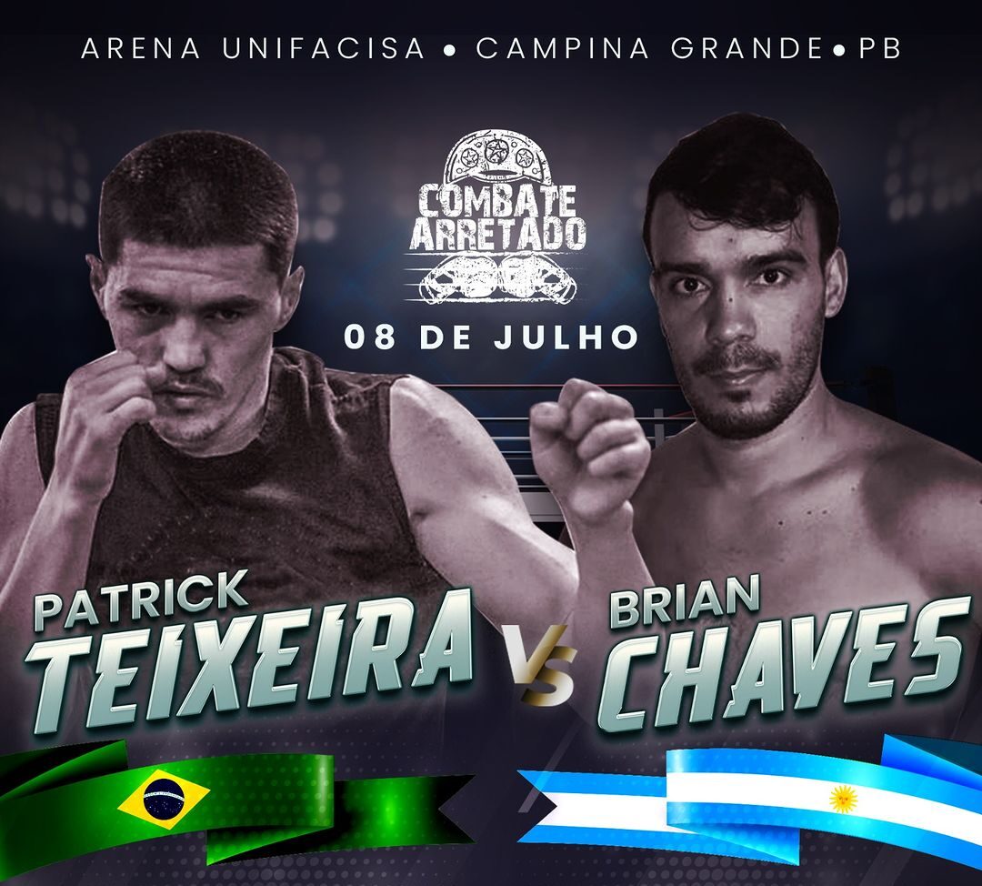 Patrick Teixeira x Brian Chaves, Combate Arretado, boxe