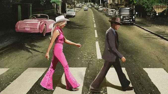 Barbie e Oppenheimer – quem diria? – acabaram em Abbey Road