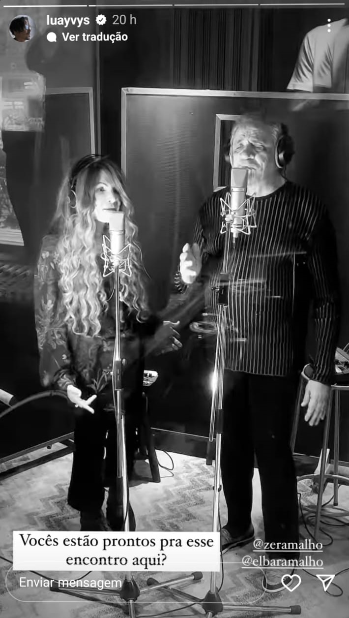 Elba Ramalho e Zé Ramalho gravam 'Galope Rasante' para novo disco da cantora